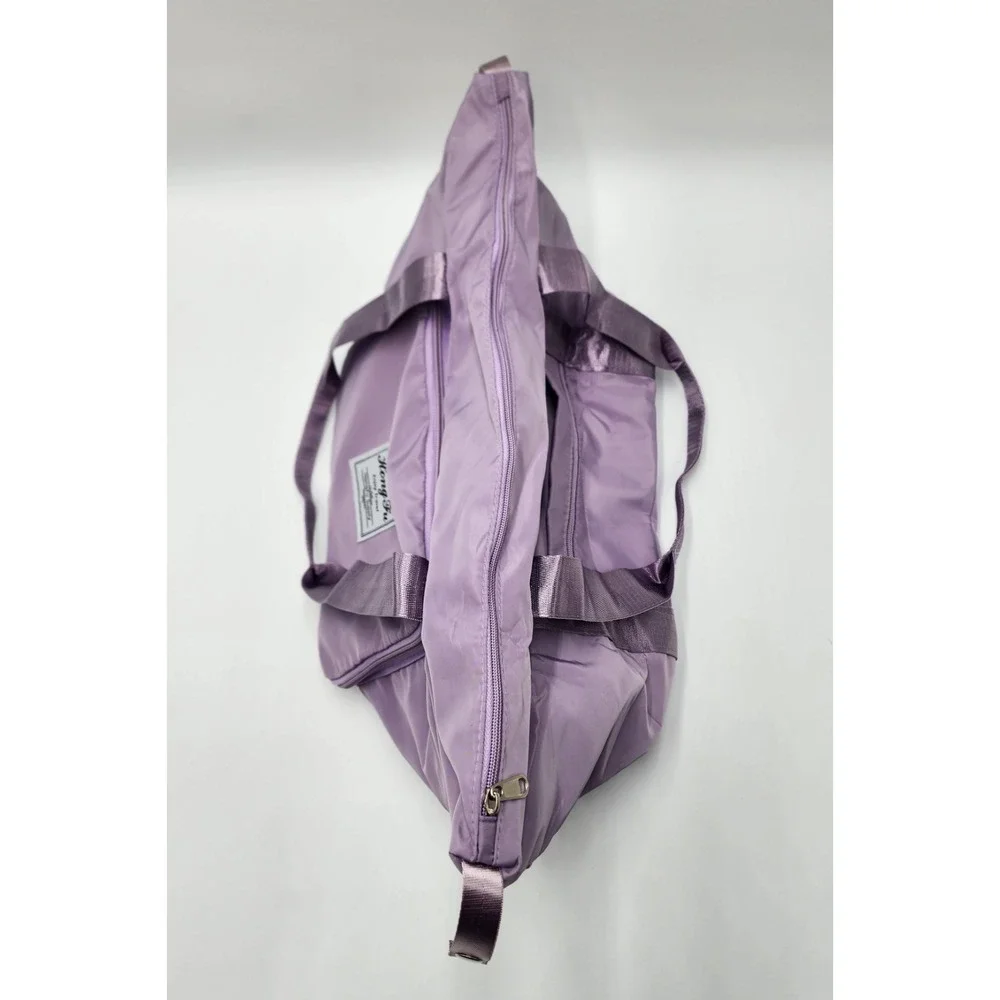 Hong Fu Expandable Gym/Duffle Bag | Large Capacity Purple Overnight Bag 2 bags‎